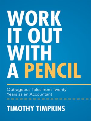 cover image of Work It out with a Pencil